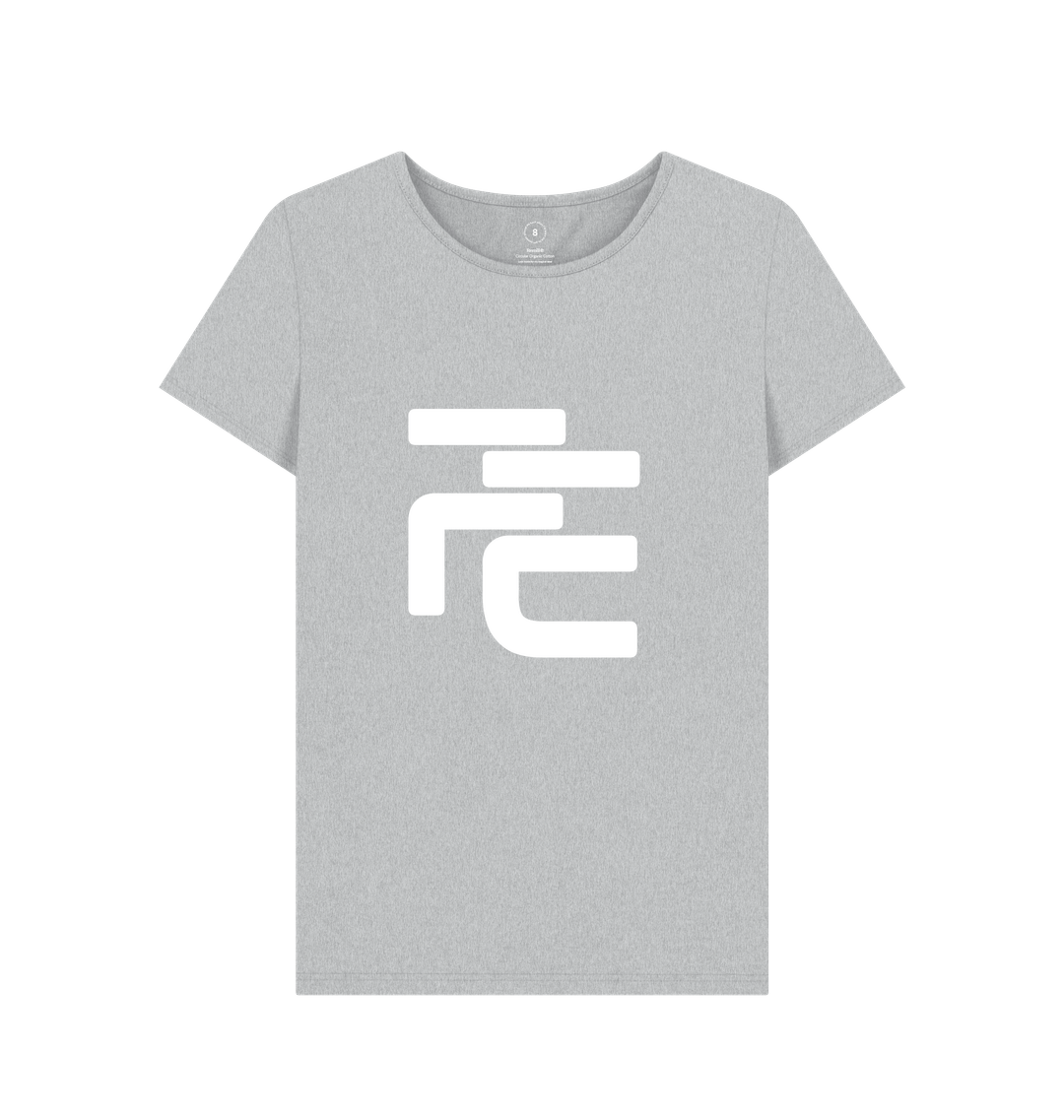 Image of Grey Recycled Printed T-Shirt